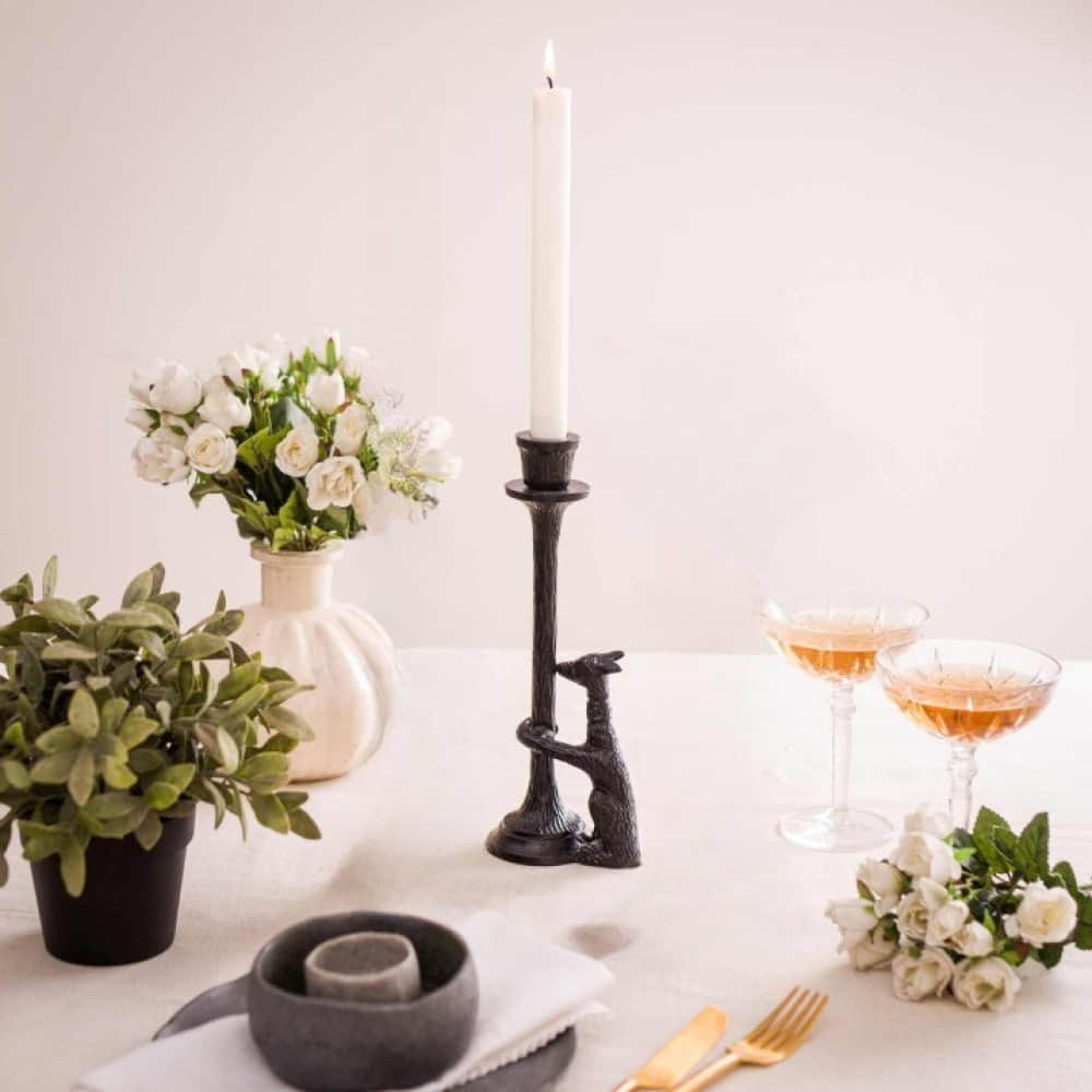 Pecos Rabbit Candle Holder - photo