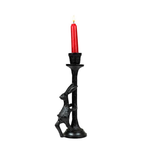 Pecos Metal Rabbit Candle Holder