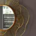 Golden Wall Mirror For living Room - right_view