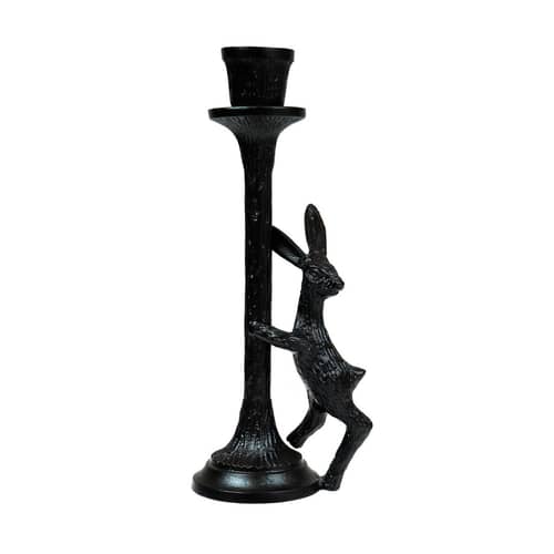 Pecos Metal Rabbit Candle Holder
