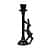 Pecos Metal Rabbit Candle Holder - rear_view