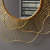 Golden Wall Mirror For living Room - bottom_view