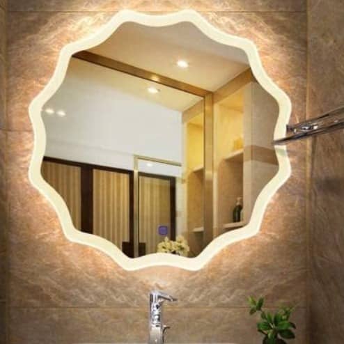Mounted Glass Led Wall Mirror