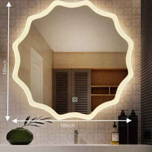 Mounted Glass Led Wall Mirror
