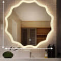 Mounted Glass Led Wall Mirror - front_view