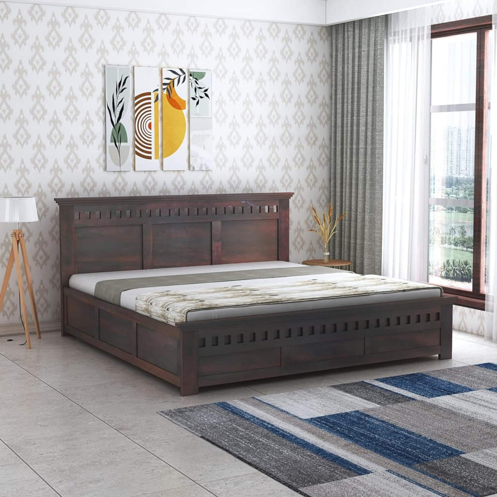 Jack King Size Bed with Box Storage - photo