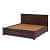 Jack King Size Bed with Box Storage - rear_view