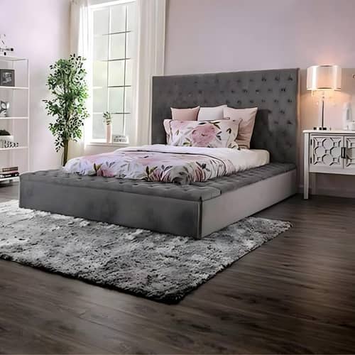 Advin wooden Hydraulic king size bed