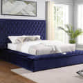 Advin wooden Hydraulic king size bed - top_view