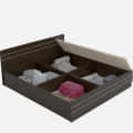 COLUMBIAN | Queen Size Engineered Wood Box Bed - top_view