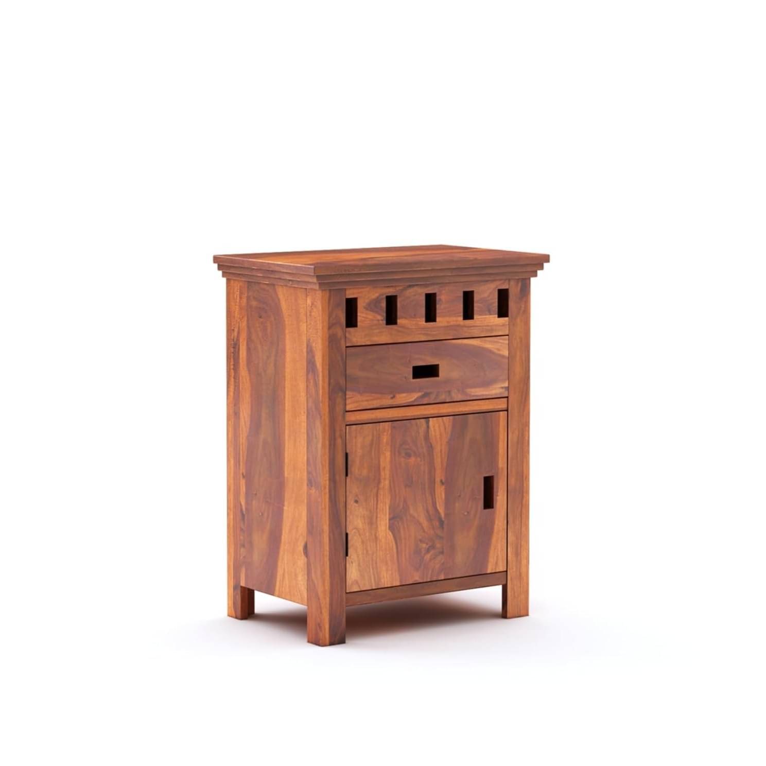 KUBER Sheesham Wood Bedside Table