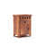 KUBER Sheesham Wood Bedside Table - rear_view
