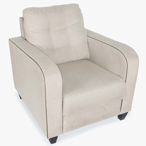 Kim Modern Leather Sofa Set( 3+1+1) in Beige colour