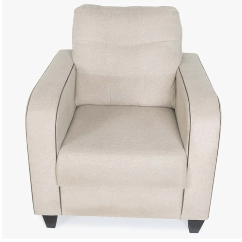 Kim Modern Leather Sofa Set( 3+1+1) in Beige colour