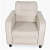 Kim Modern Leather Sofa Set( 3+1+1) in Beige colour - right_view