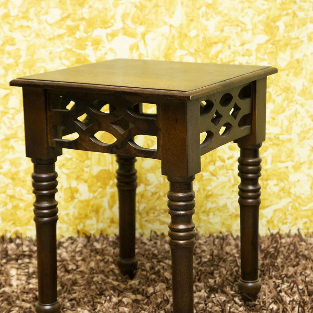 Seattle Sheesham Wood End Table - photo