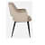 Modway Fabric arm chair in brown and black color - left_view