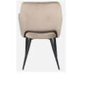 Modway Fabric arm chair in brown and black color - right_view