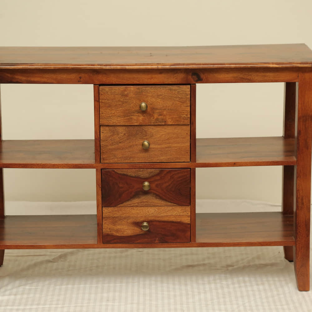 Wooden Cabinet 4 Drawer - photo