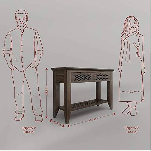 Novella Solid Wood Console Table