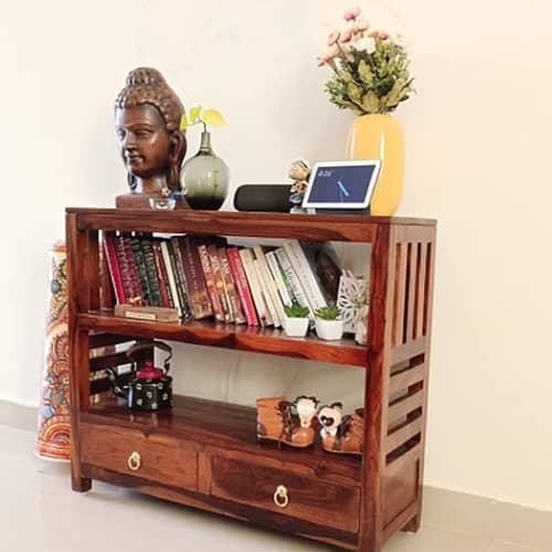 Serene Console Table With 2 Drawers