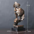 The Thinker Statue/Abstract and Creative Desk Decorations Statue - rear_view