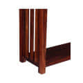 Hana Solid Sheesham Wood Console Table for Living Room - bottom_view