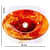 Deck Mounted Wash Basin Bowl Round Shape Counter Top Vessel Sink - rear_view