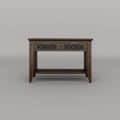 Novella Solid Wood Console Table - top_view