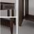 Novella Solid Wood Console Table - rear_view