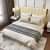 Italian Granto Premium Stainless Steel King Size Tufted Bed - photo
