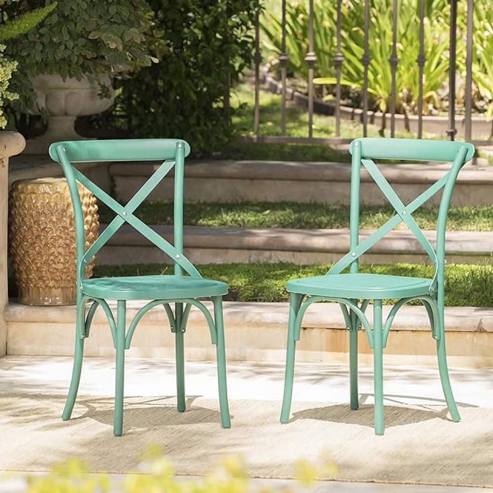 Varg Metallic Cafe Chair - photo