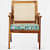 Arm Chair In Spring Bloom Design - front_view