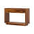 Gliasti Solid Wood Console Table - front_view
