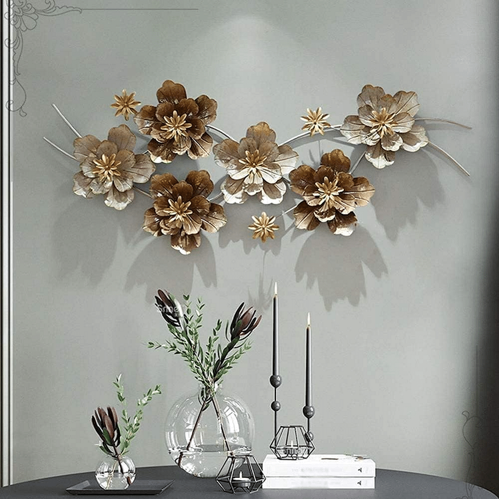 3d European Flower Wall Art