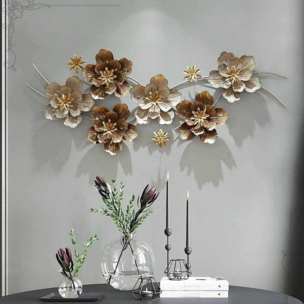 3d European Flower Wall Art - photo