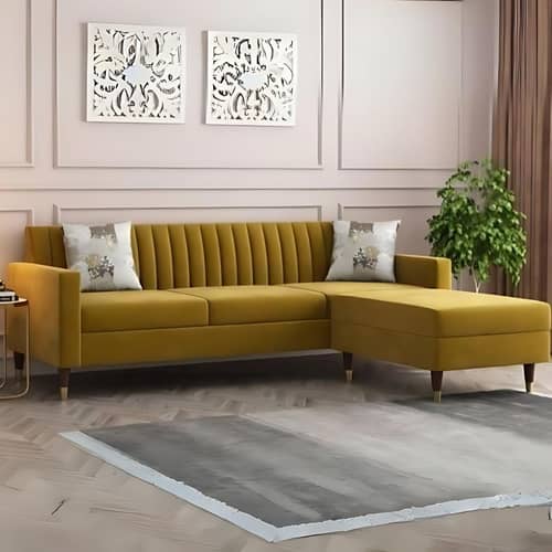 Modern L Shape Sofa Set (3+1)
