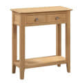 Tishya Solid Wood Traditional Console Table - front_view