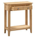 Tishya Solid Wood Traditional Console Table - left_view