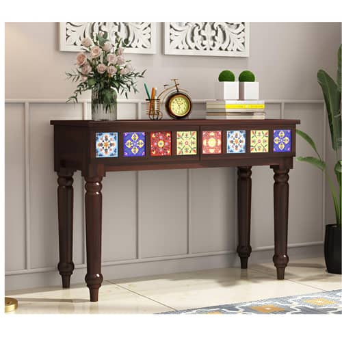 INDUS sheesham Wooden Console Table