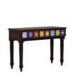 INDUS sheesham Wooden Console Table - top_view