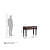 INDUS sheesham Wooden Console Table - bottom_view