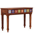 HOWARD WOODEN CONSOLE TABLE - top_view