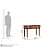 HOWARD WOODEN CONSOLE TABLE - rear_view