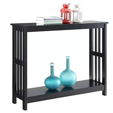Indus Versatile Accent Console Table (Black)