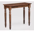 Furniselan Console Table in Teak Finish - right_view