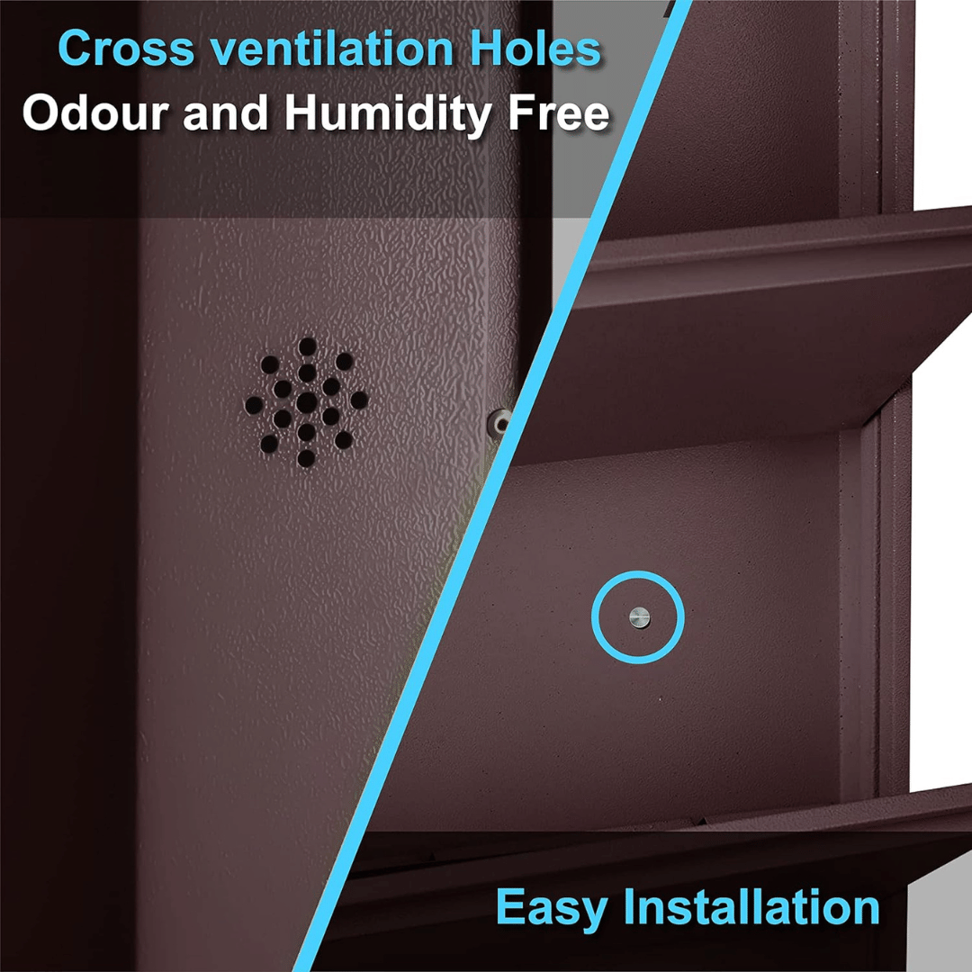 Sapa Wall Mount Metal Shoe Rack