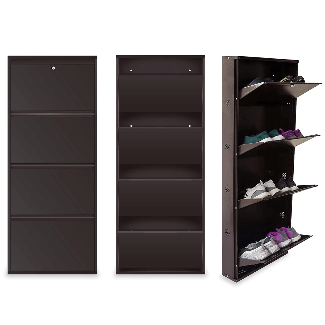 Sapa Wall Mount Metal Shoe Rack - right_view