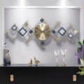 Decorative Clock Metal Wall Art - photo