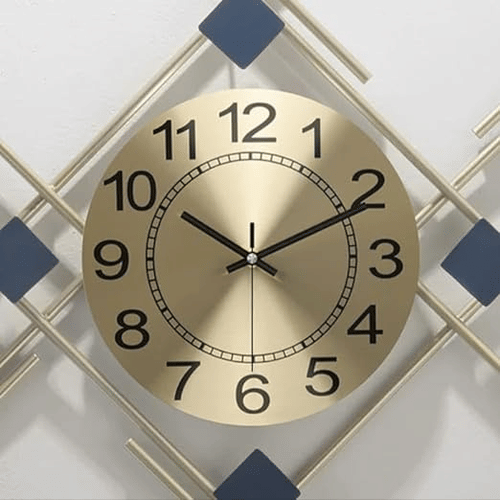 Decorative Clock Metal Wall Art